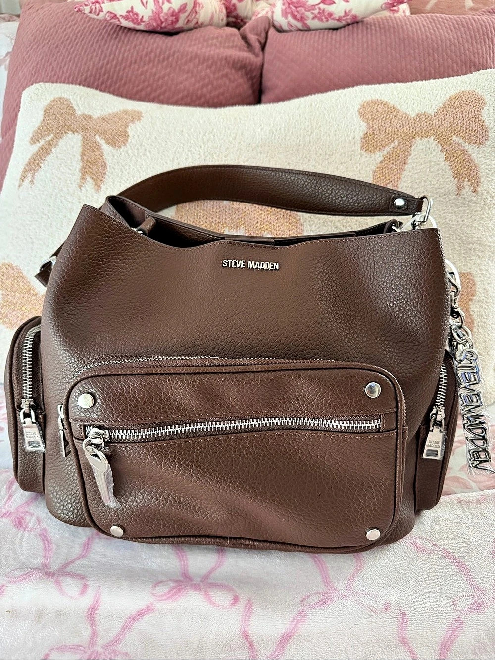 Steve Madden Brown Shoulder Bag